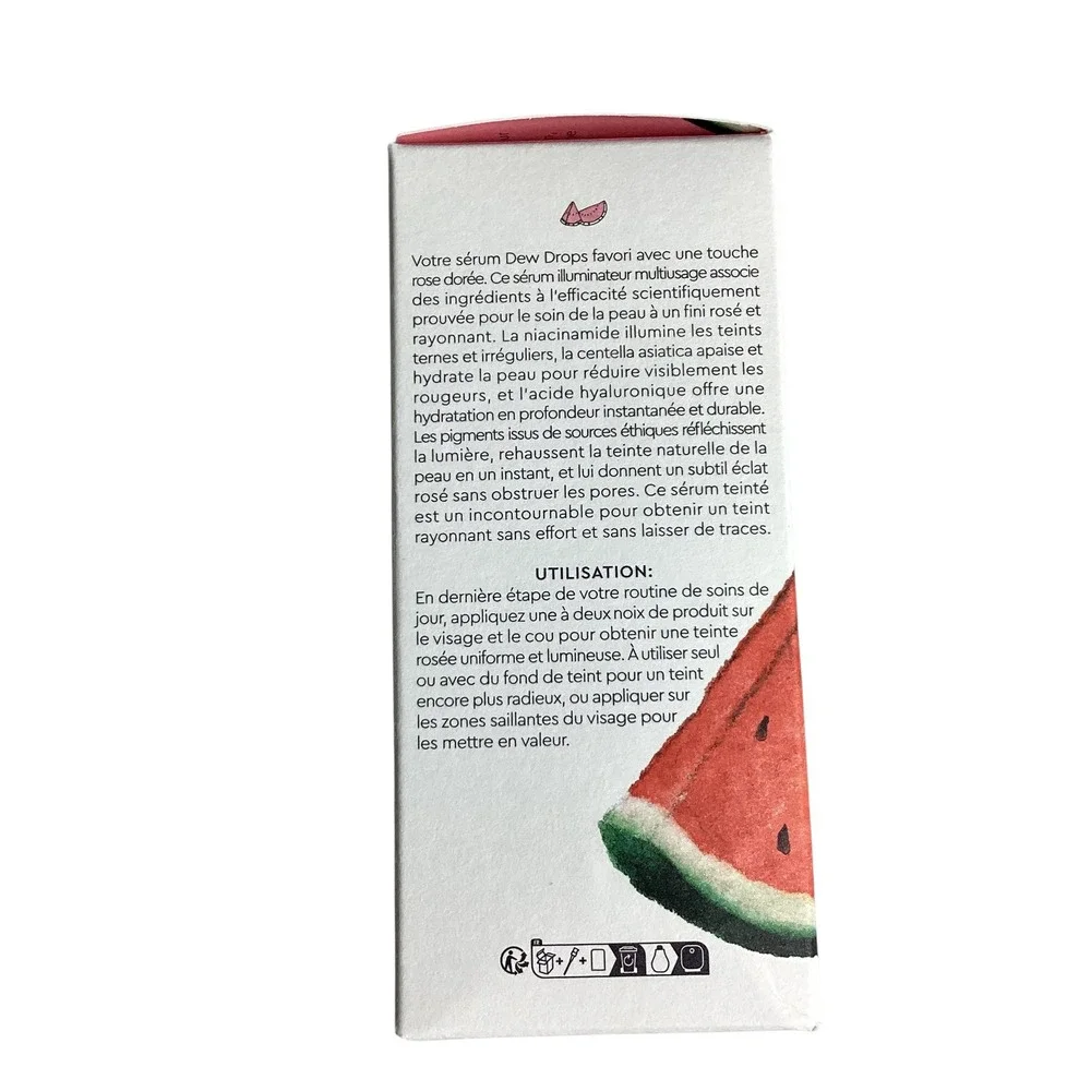 Glow Recipe Watermelon Glow Niacinamide Hue Drops Rosy Glow Tinted Serum 40ml